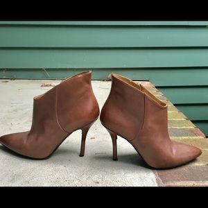 Super cute leather booties. 4 inches heels
